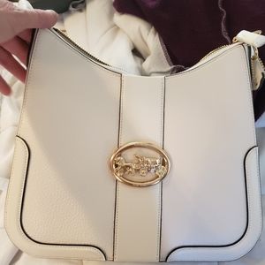 Brand new COACH CHALK LEATHER HOBO.
